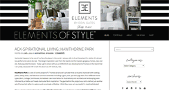 Desktop Screenshot of elementsofstyleblog.com